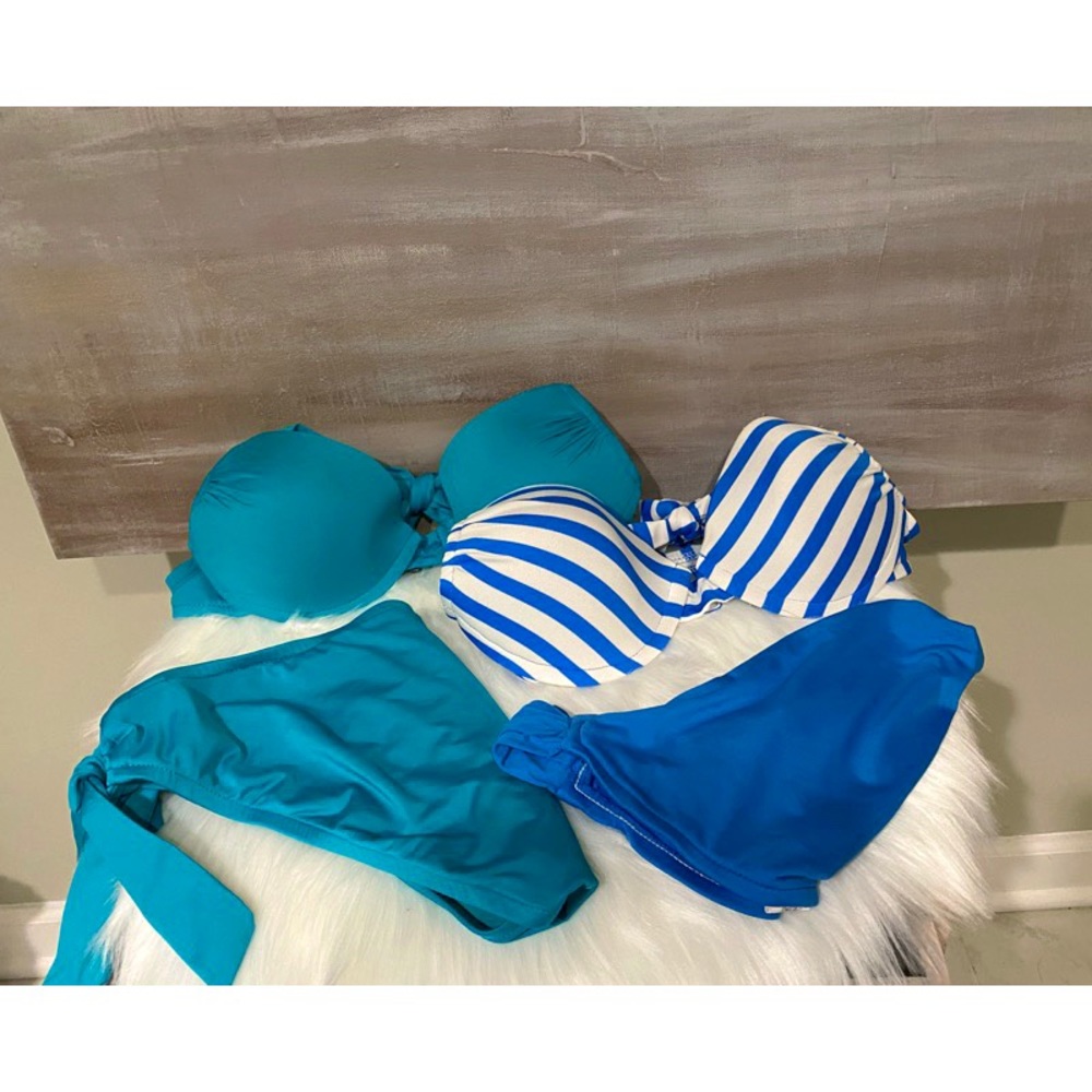 Blue Bikini Set Bundle - Picture 2 of 5